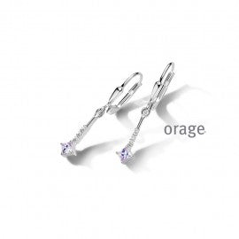 Boucle d'oreilles argent O4931
