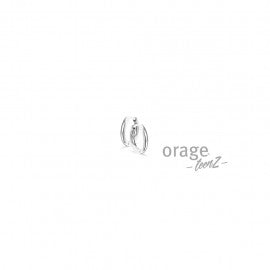 Boucle d'oreilles acier Orage Teez T621