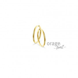 Boucle d'oreilles acier Orage Teenz T626