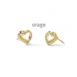 Boucle d'oreilles plaqué or O6539