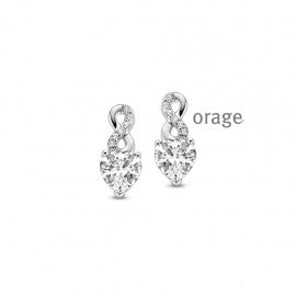 Boucle d'oreilles argent O6819