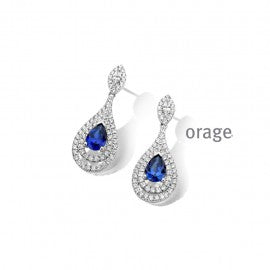 Boucle d'oreilles argent O6821