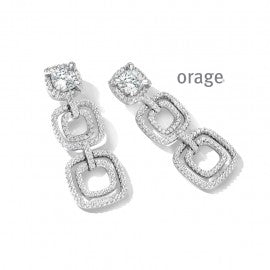 Boucle d'oreilles argent O8036