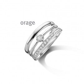 Bague argent Orage R1867
