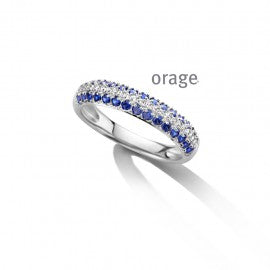 Bague argent Orage R2489