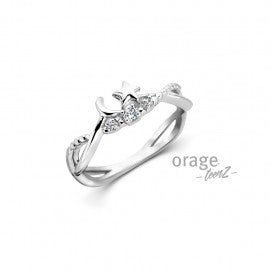 Bague argent Orage Teez T613