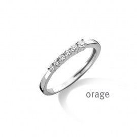 Bague argent Orage R4654