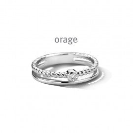 Bague argent Orage R4661