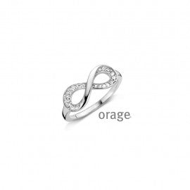 Bague argent Orage R6812
