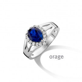 Bague argent Orage R6817
