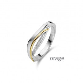 Bague bi color Orage R9009