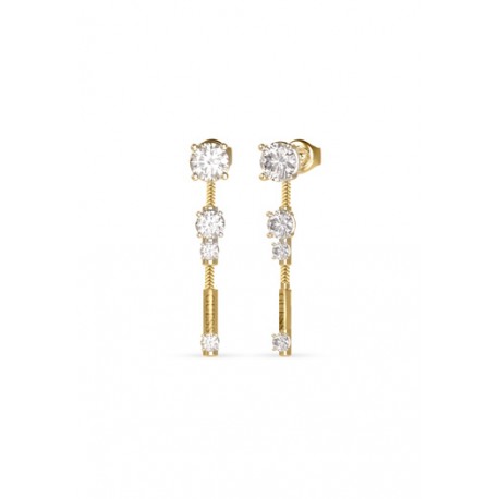 Boucle d'oreilles Guess acier