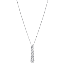 Collier Lotus argent