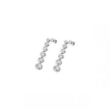 Boucle d'oreilles Lotus argent