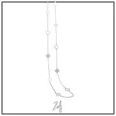 Collier argent Zels