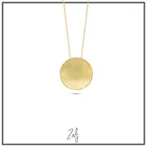 Collier plaqué or Zels