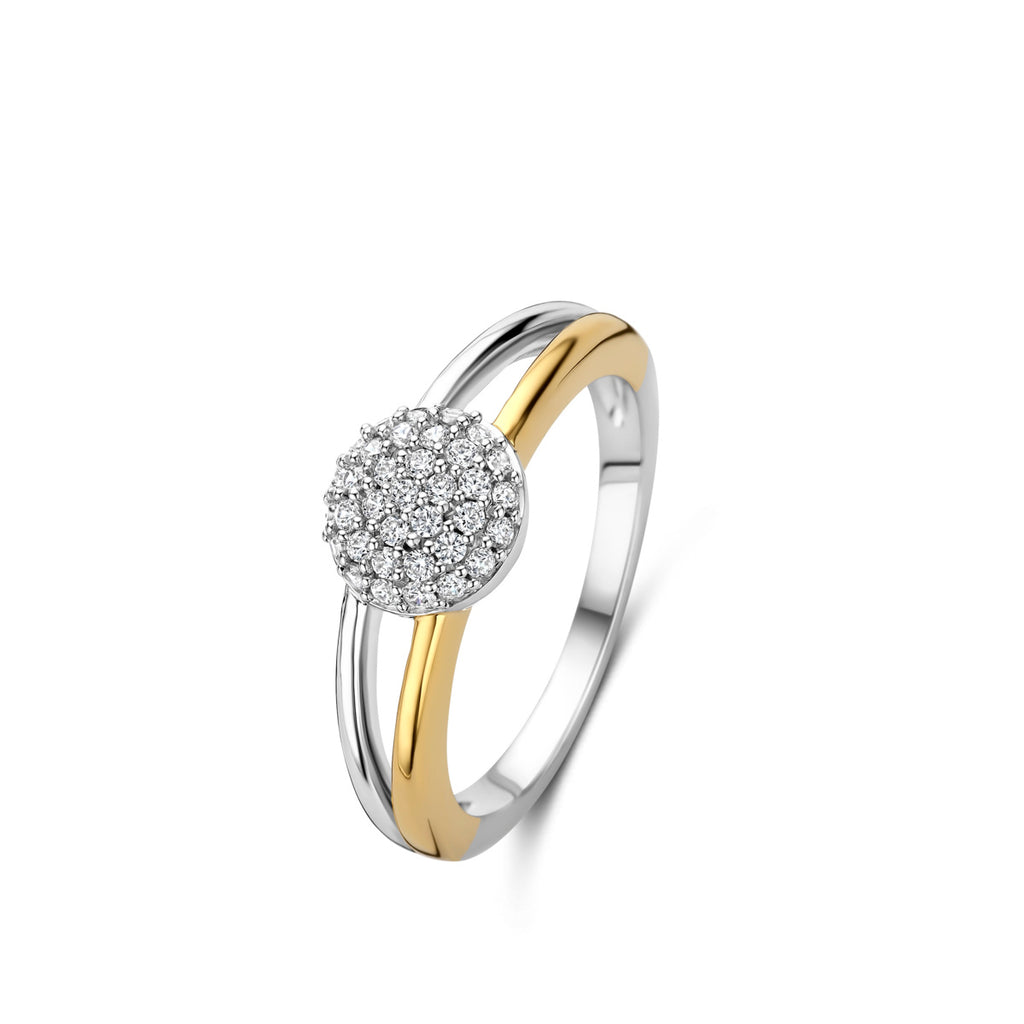 Bague bicolore dame Naiomy N6P60
