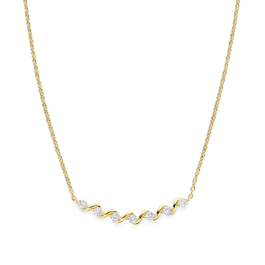 Collier plaqué or dame Naiomy N6Q56