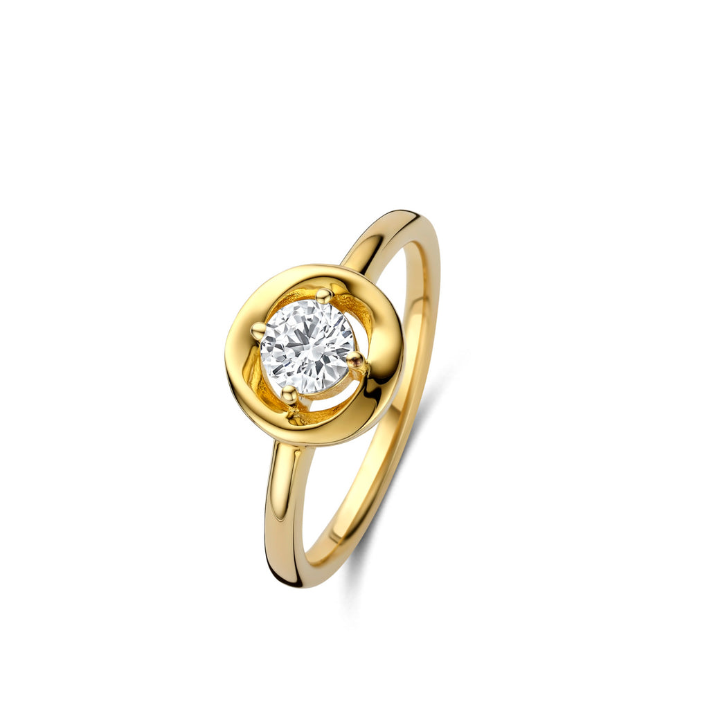 Bague plaqué or dame Naiomy N6S51