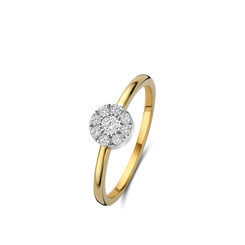 Bague plaqué or dame Naiomy N6S54