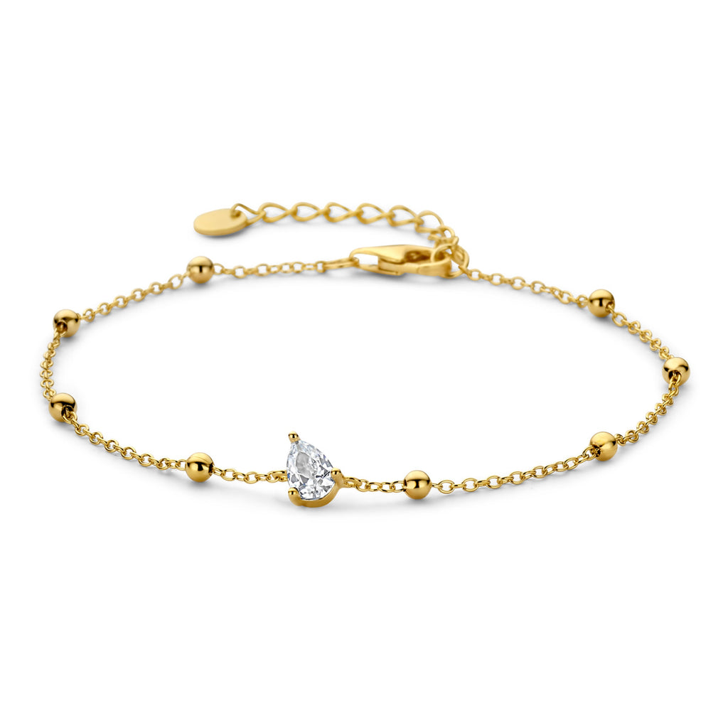 Bracelet plaqué or dame Naiomy N6S78