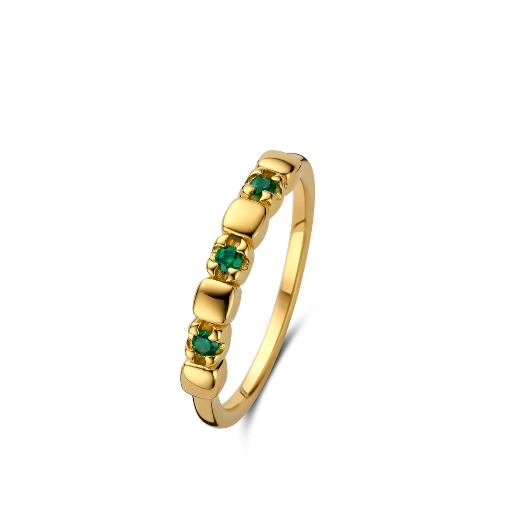 Bague plaqué or dame Naiomy N6S84