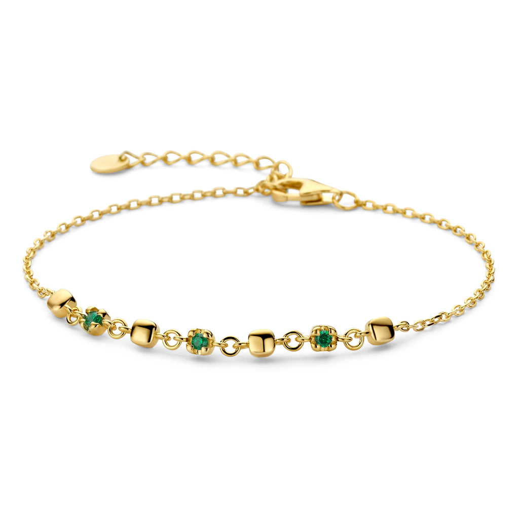 Bracelet plaqué or dame Naiomy N6S87