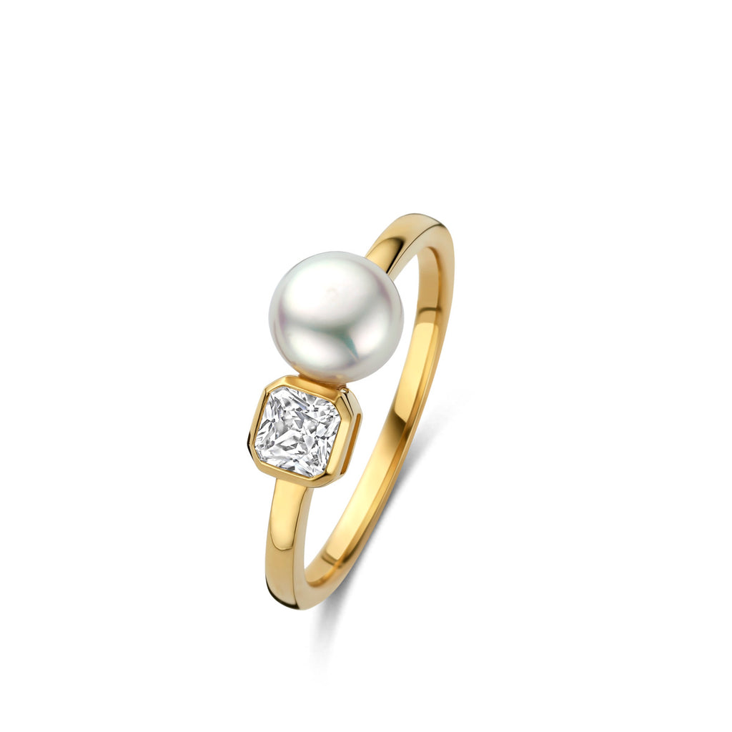 Bague plaqué or dame Naiomy N6T59