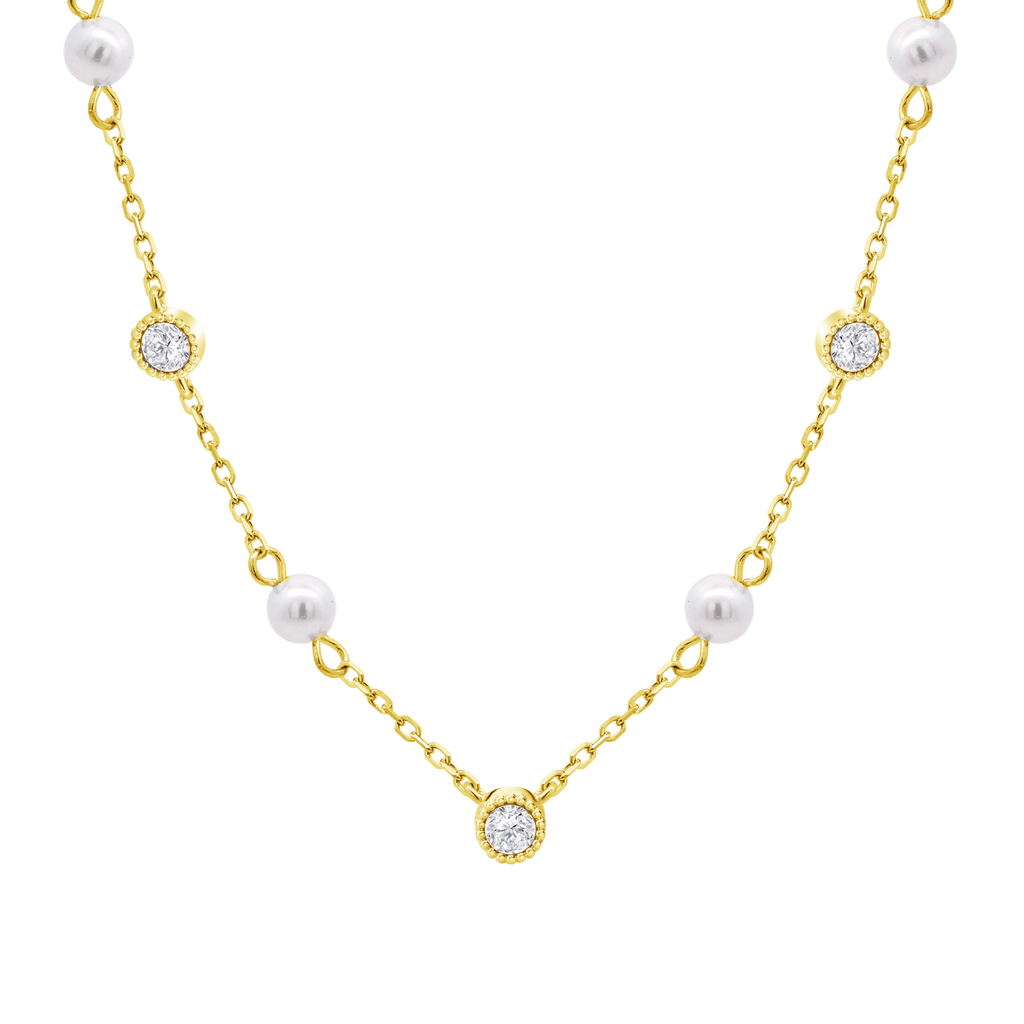 Collier plaqué or Lotus Silver Dame LP3411-1/2