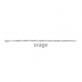 Bracelet argent Orage A1009
