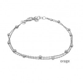 Bracelet argent Dame Orage A1304