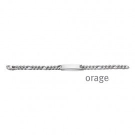 Bracelet acier Homme Orage A2098