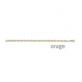 Bracelet plaqué or Orage A4318