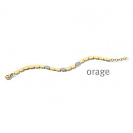 Bracelet acier dame Orage A5306