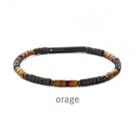 Bracelet acier homme Orage  A5408