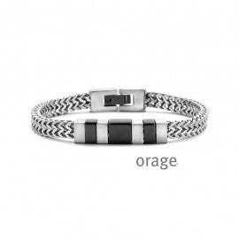 Bracelet acier Orage A5455