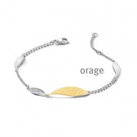 Bracelet bicolor Orage A9159