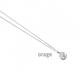 Collier argent Orage K4872