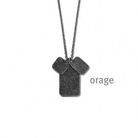 Collier acier Orage K5479