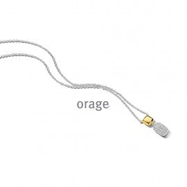 Collier bicolore Dame Orage K6029