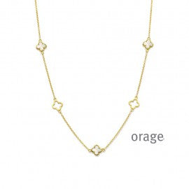 Collier plaqué or Orage K6576
