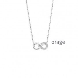 Collier argent dame Orage K6587