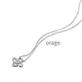 Collier argent Dame Orage K6589