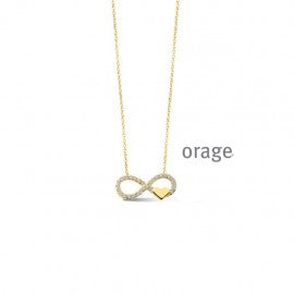 Collier plaqué Or Orage K6906