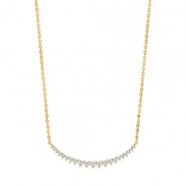 Collier plaqué or Orage K8052