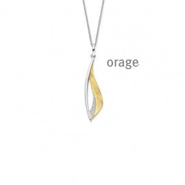 Collier bicolor Orage K9159