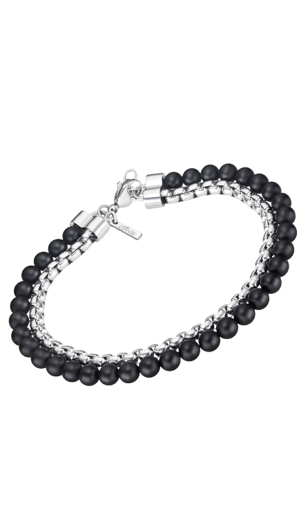 Bracelet acier Lotus style