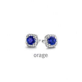 Boucle d'oreilles argent Orage O1299