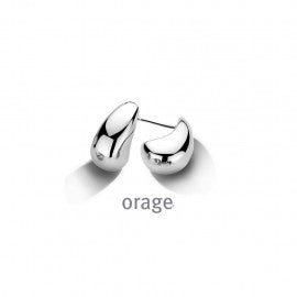 Boucle d'oreilles acier Orage O2196