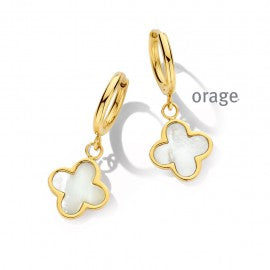 Boucle d'oreilles acier Orage O2504